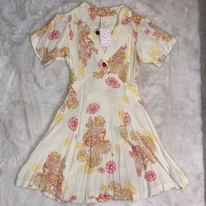 Free people xs collar dress